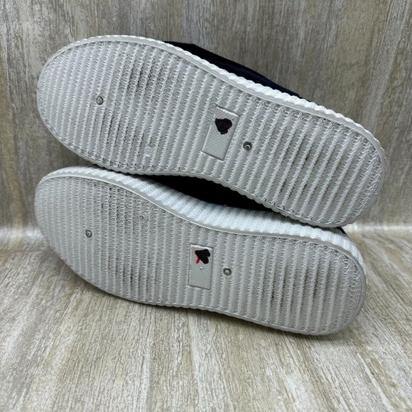 Pink‎ Label Sharon Dasher Loafers Woemens Size 6 Blue Velvet Shoes Slip On - Picture 11 of 12